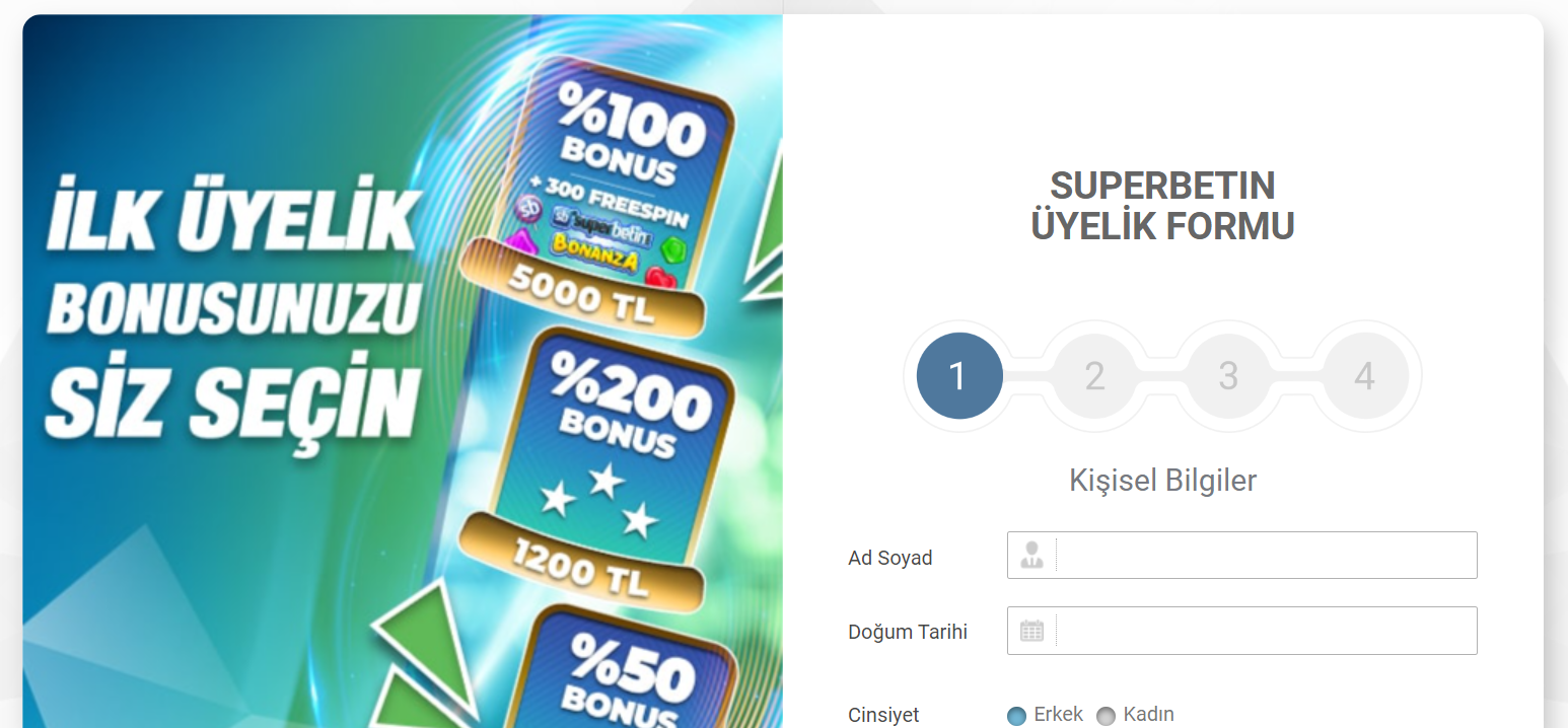 Superbetin Uyelik